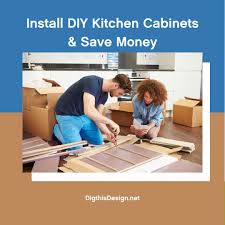 It may be necessary to adjust the drawer fronts, so they are all level. The Benefits Of Installing Diy Kitchen Cabinets To Save Money Dig This Design