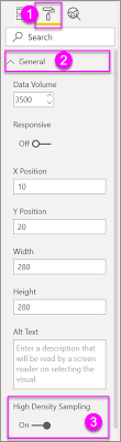 high density scatter charts in power bi power bi