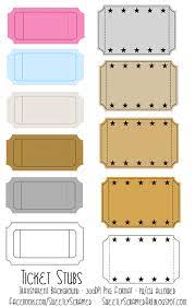 Pin By Becky Willis On Shes Crafty Ticket Template Free Printable Tickets Ticket Template Free Printables