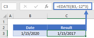 How to substract dates with excel? Add Or Subtract Years To A Date In Excel Google Sheets Automate Excel