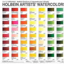 Holbein Transparence Picture In Watercolors 2 Tube 48 Colors Set W409 Paint