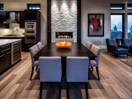If your room is big enough, divide your room into two distinct areas: 21 Attractive Dining Room Fireplace Ideas For Pleasant Ambience