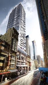 Latest Proposal For 379 383 George Street Sydney Cbd Tower Exterior Design Retail