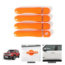 Find quick results from multiple sources. Orange Abs Car Exterior Side Door Handle Cover Trim For Jeep Renegade 2015 2018 Motors Tatech Auto Parts Accessories