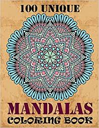 Adult squared mandala by karakotsya 3. Amazon Com 100 Unique Mandalas Coloring Book Floating Mandalas Adult Coloring Book 100 3d Mandalas To Color 100 Unique Mandala Coloring Book For Adult Mandala Coloring Pages 9781678957124 Proud Gift Press Books
