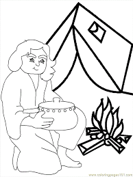 Here is the story of jacob and esau from the king james version bible. Jacob And Esau Bible Coloring Page For Kids Free Jacob And Esau Bible Printable Coloring Pages Online For Kids Coloringpages101 Com Coloring Pages For Kids