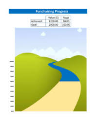 12 Fundraising Thermometer Goal Templates Free Printable