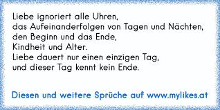 Liebe Ignoriert Alle Uhren Das Aufeinanderfolgen Von Tagen Und Nachten Den Beginn Und Das Ende Kindheit Und Alter