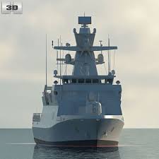 3d Model Of Braunschweig Class Corvette In 2020 Model Ships 3d Model Corvette