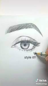 how to draw an eye video eye drawing art drawings simple art drawings sketches simple