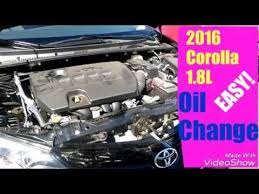 The toyota corolla compact sedan has been produced since 1966. 2016 Toyota Corolla Oil Change 1 8l Youtube