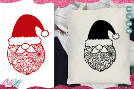 Download now the premium icon pack 'christmas'. Christmas Santa Face With Mandala Graphic By Cute Files Creative Fabrica