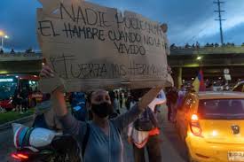 El director de migración colombia indicó que los extranjeros fueron acusados de poner en riesgo el las protestas, en su mayoría pacífica, comenzaron el jueves con más de 250 mil personas; Zoaravsrmveppm