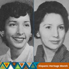 Edna Cisneros '55 was the first Mexican American woman admitted to the  Texas Bar. Her sister Diana '57, the second. When Edna was elected D.A. for  Willacy County and Diana became a