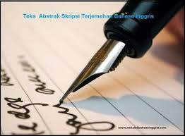 Maybe you would like to learn more about one of these? 77 Contoh Teks Abstrak Skripsi Terjemahan Bahasa Inggris Yang Baik Benar