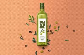 60 Bottle Mockups For Your Packaging And Branding Projects The Designest In 2020 Bottle Mockup Free Packaging Mockup Olive Oil Bottles