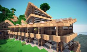 Jungle House On World Of Keralis Minecraft Project Minecraft House Designs Minecraft Houses Blueprints Jungle House