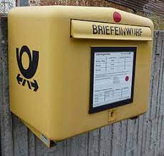 Seit anfang juni ist es nur noch ein drittel. Postbriefkasten Deutschland Wikipedia