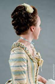 V212 Georgian Hair Hopping In 2021 18th Century Hair Vintage Hairstyles American Duchess