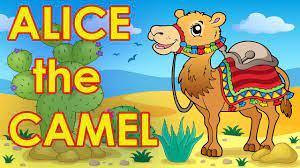 Coloring page and sheet music: Alice The Camel Counting Songs For Kids Action Songs For Kids By The Learning Station Youtube