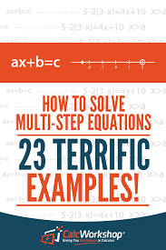 How To Solve Multi Step Equations 23 Surefire Examples Literal Equations Inequality Word Problems Math Methods