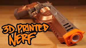 Arm the kids for hours of outdoor play. 3d Printed Blasters Make Nerf Obsolete Youtube