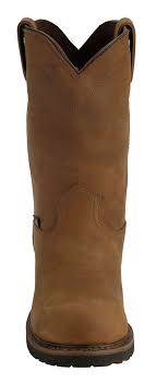 Justin Men S Drywall Waterproof Pull On Work Boots Steel Toe Pull On Work Boots Work Boots Kids Western Boots