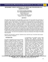 On and about the philippines. Pdf Grounded Theory Approach Dr Elinesa Ebona Abamonga Pdf Ioer International Multidisciplinary Research Journal Iimrj And Elinesa Ebona Abamonga Academia Edu