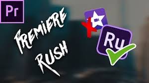 The downtime i had with adobe rush on my mac compared to premiere pro. Stop Using Imovie And Use Premiere Rush Youtube