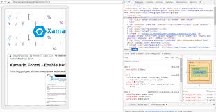 The webview class is an extension of android's view class that allows you to display web pages as a another scenario in which webview can help is if your app provides data to the user that always. Xamarin Forms Debugging Webview