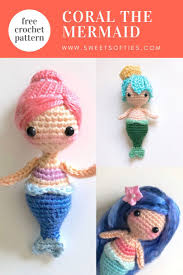 Maybe you would like to learn more about one of these? Coral The Mermaid Free Amigurumi Crochet Pattern Sweet Softies Amigurumi And Crochet
