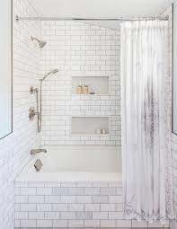 Let's say you've decided in order to save. Subway Tiled Drop In Bathtub And Walls Transitional Bathroom