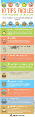 10 Tips Faciles Para Mejorar Tus Finanzas Infografia Finanzas Finanzas Personales Consejos De Finanzas