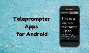 • control the teleprompter from any web browser on the same wifi network. 5 Free Teleprompter Apps For Android