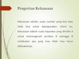 Politik dalam arti kebijaksanaan politik dalam arti kebijaksanaan (policy) adalah penggunaan. Kekuasaan Politik Dan Kepemimpinan Ppt Download