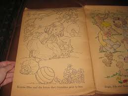 Vintage Gone With The Wind Paint Book 1940 First Edition Painted Books Gone With The Wind Painting
