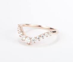 Very Beautiful Diamond Band Perfect For A Wedding Band Or As Stackables 1 2 Eternity Style Di Gold Diamond Band Diamond Wedding Bands Rose Gold Diamond Band