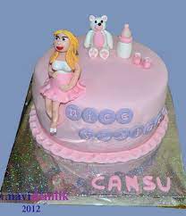 mavi demlik mutfagi izmir butik pasta kurabiye cupcake tasarim seker hamurlu kur anne adayina dogum gunu pastasi dogum gunu cupcake pasta