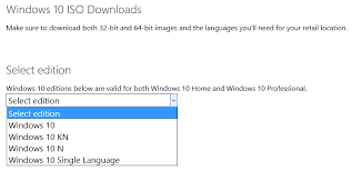 Official Windows 10 8 1 7 Iso Installation Media Download Links Microsoft Tech Bench Tech Journey