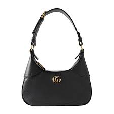 Túi Đeo Vai Gucci Aphrodite Chain Embellished Textured Leather Shoulder Bag  Màu Đen | Đặt Mua Giá Tốt