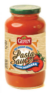 Gefen No Sugar Added Classic Marinara Pasta Sauce 26 Oz