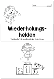 Wiederholungshelden Trainingsheft Neues Schuljahr Matheunterricht Mathe Ubungen Klasse 4