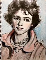 Charcoal figure drawing exercise