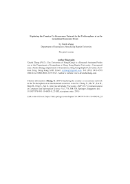 Liu was an elegant fighter. Pdf Exploring The Country Co Occurrence Network In The Twittersphere At An International Economic Event