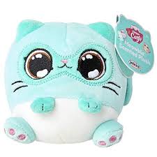 Kitten Catfe Meowble Super Soft Scented Plush Mint Siamese Cat Meowberry Scented Strawberry 4 Round Kitten Ball Plush In 2020 Kitten Plush Animal Plush Toys
