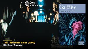 Galouye, is an american science fiction novel featuring an early literary description of a simulated reality. Camilo Agudelo On Twitter 16 The Thirteenth Floor 1999 De Josef Rusnak Basada En La Novela Simulacron 3 De Daniel F Galouye Publicada En 1964 Https T Co Mtkxkappu6