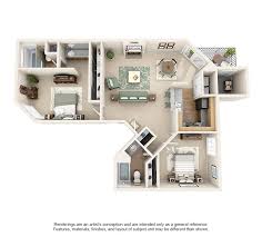 1 2 Bedroom Apartments For Rent Waterford On The Meadow Apartment Floor Plans Floor Plans Apartment Plans