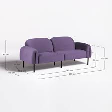 Progettato da daniel pouzet per dedon, il divano a 2 posti sospeso swingus è stato progettato per due persone ma abbastanza spazioso da consentire a un singolo utente di distendersi in posizione sdraiata. Divano 2 Posti In Velluto Nuvo Sklum