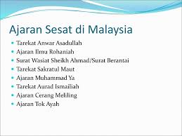 Ajaran Sesat Di Malaysia Jakim