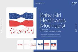 16 Free Stylish Headband Mockup Psd Templates In 2020 Baby Girl Headbands Stylish Headbands Girls Headbands